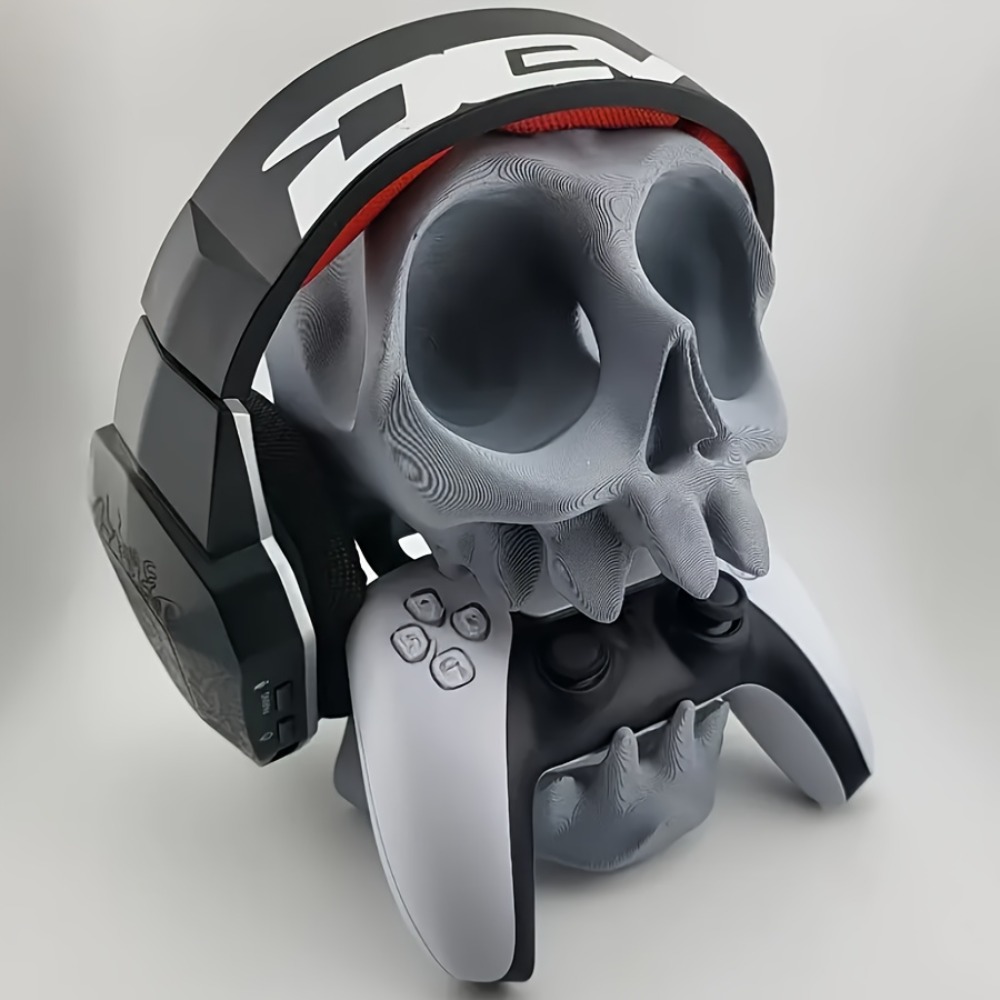 Headphone Stand Desk - Подставка для контроллера в форме черепа,