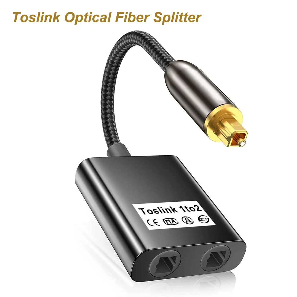 Audio Splitter Y - 1 штекер, вход на 2 гнезда,