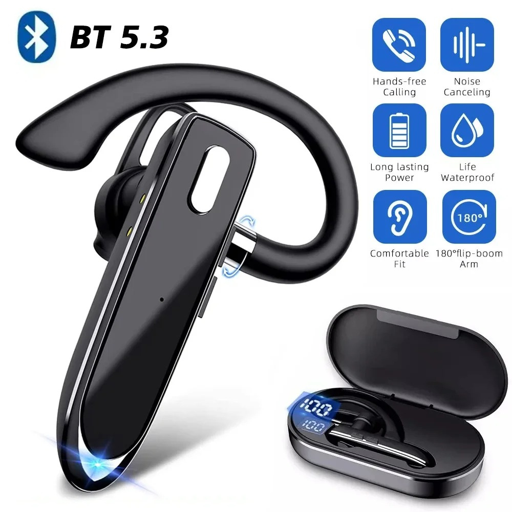 Bluetooth Headset On Ear - Беспроводные Bluetooth-наушники с микрофоном ENC с