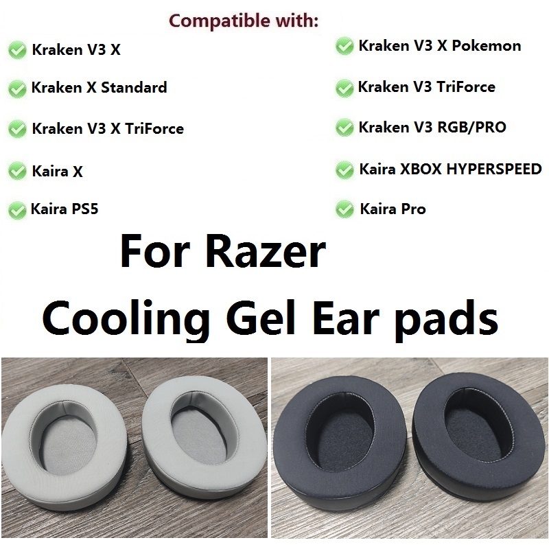 Gaming Headset Rgb - Гелевые амбушюры для Razer Kraken X/V3X/V3/V3