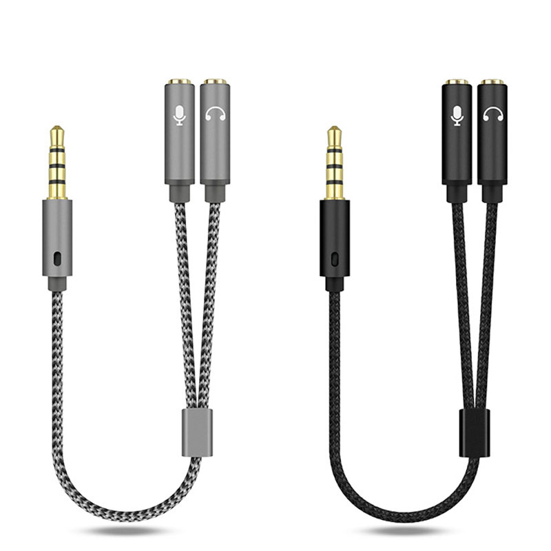 Audio Splitter Y - 3,5 мм аудио сплиттер Y-разъем 1