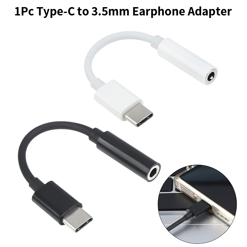 Earphone Splitter Jack - Аудиоадаптер Type-C на 3,5 мм AUX,