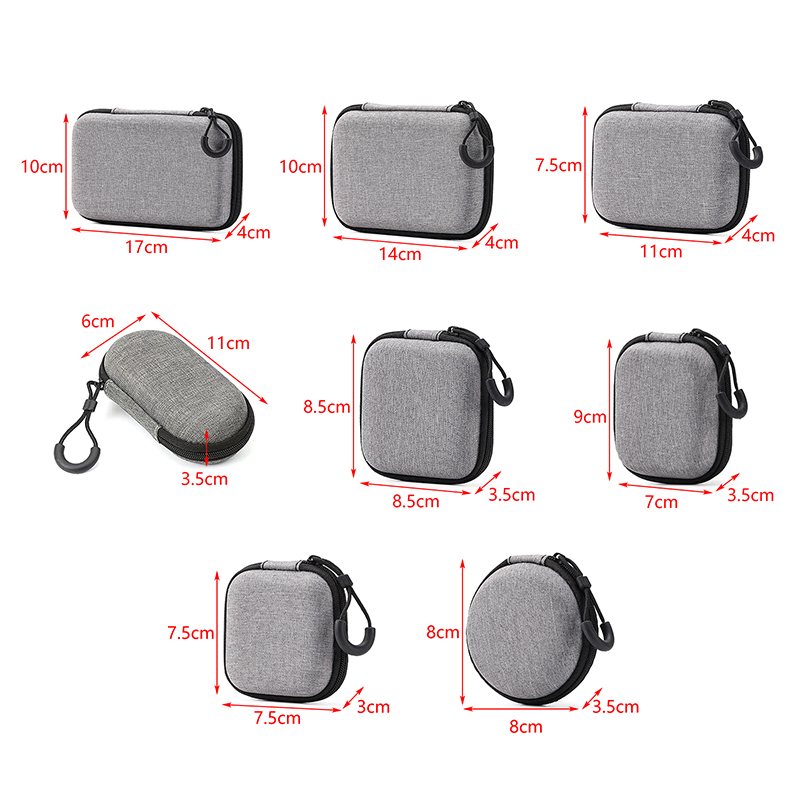 Headphone Case Hard - НОВЫЙ портативный ударопрочный чехол для наушников,