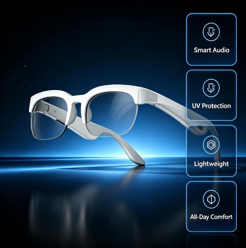 Bluetooth Headset On Ear - Солнцезащитные очки-переводчик XG89 2026 с ИИ
