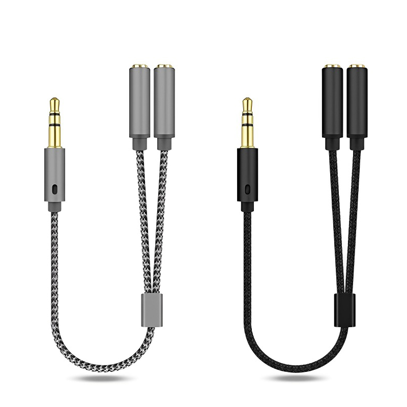 Audio Splitter Y - 3,5 мм аудио сплиттер Y-разъем 1