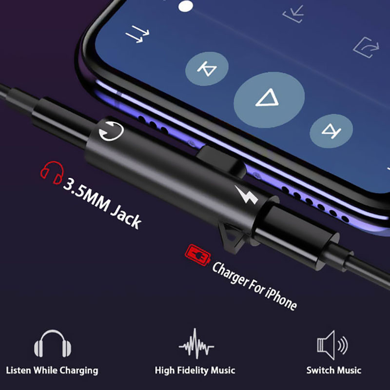 Адаптер-сплиттер 2 в 1 для ауд – обзор и цена Earphone Splitter Jack