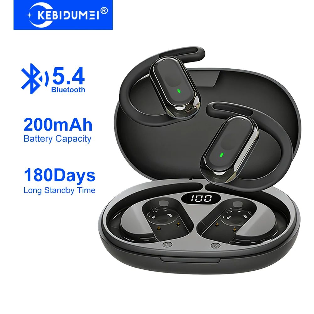 KEBIDUMEI наушники с открытым  – обзор и цена Sports Earphone Hook