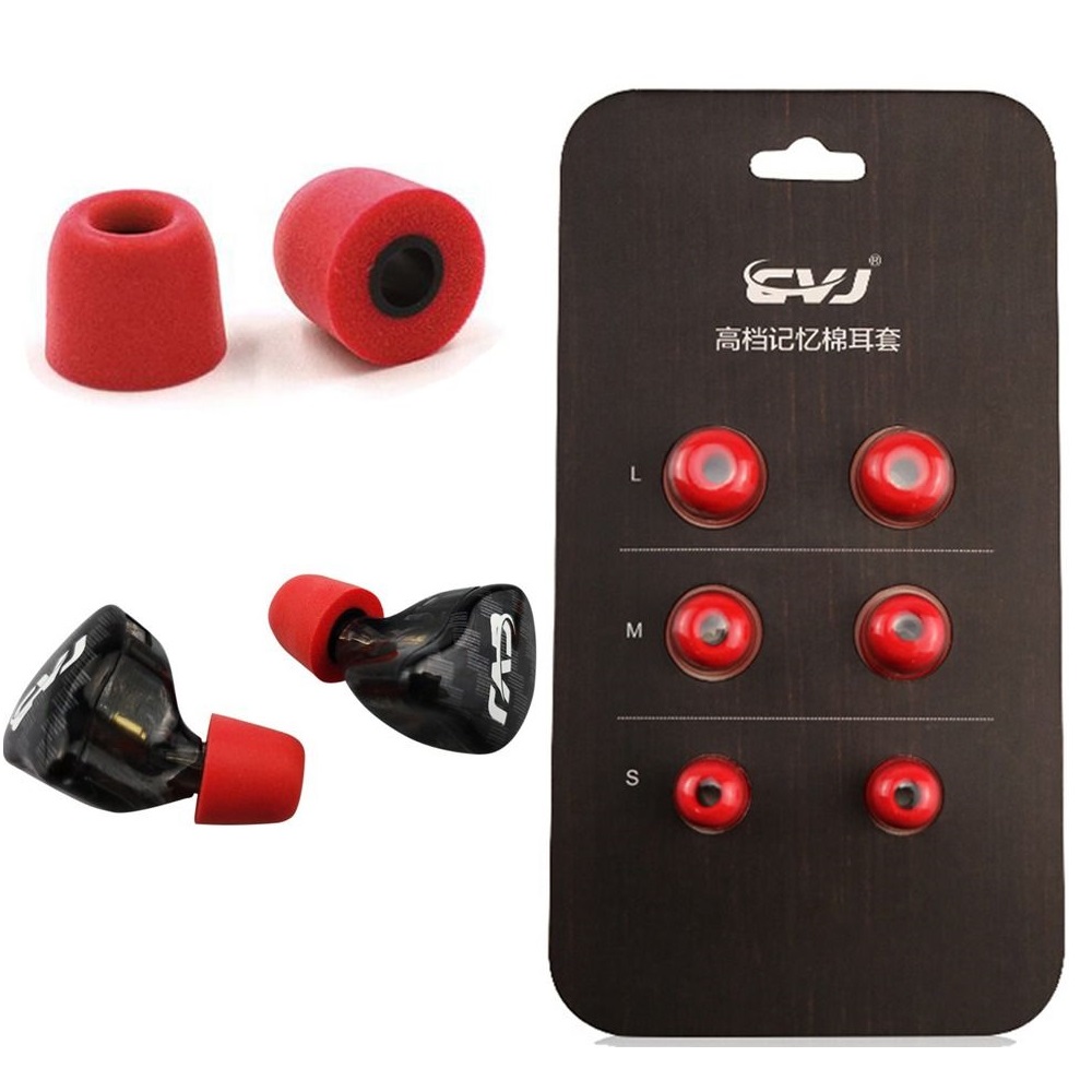 3 пары, улучшенные шумоизоляци – обзор и цена Earphone Foam Tip
