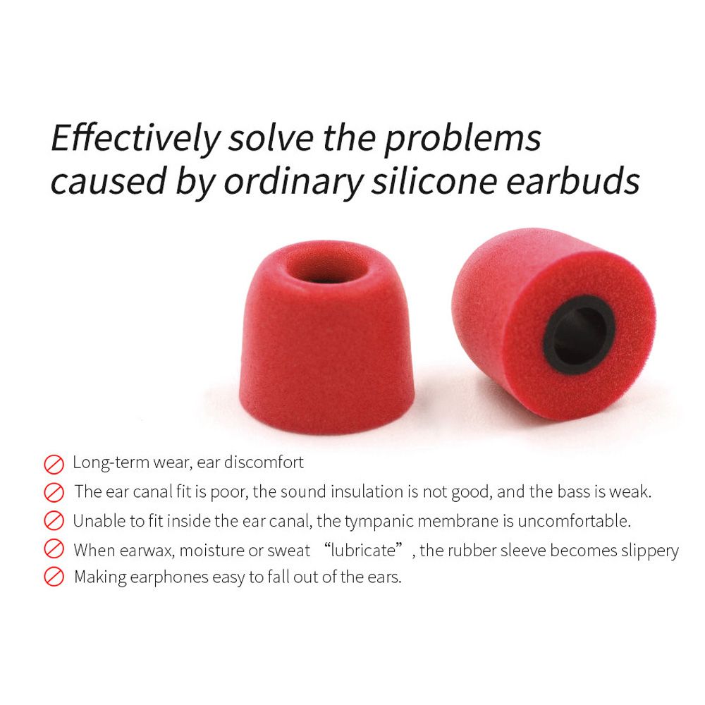 3 пары, улучшенные шумоизоляци – обзор и цена Earphone Foam Tip