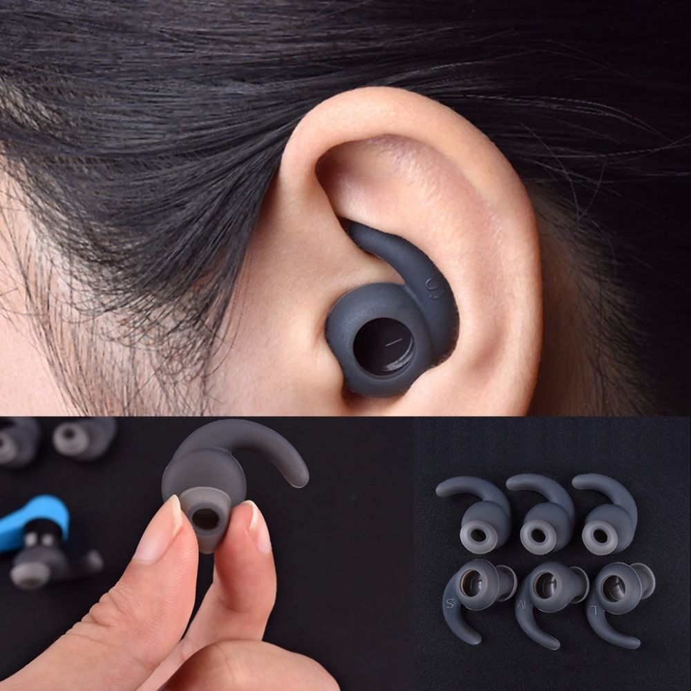3 пары, силиконовый чехол для  – обзор и цена Sports Earphone Hook