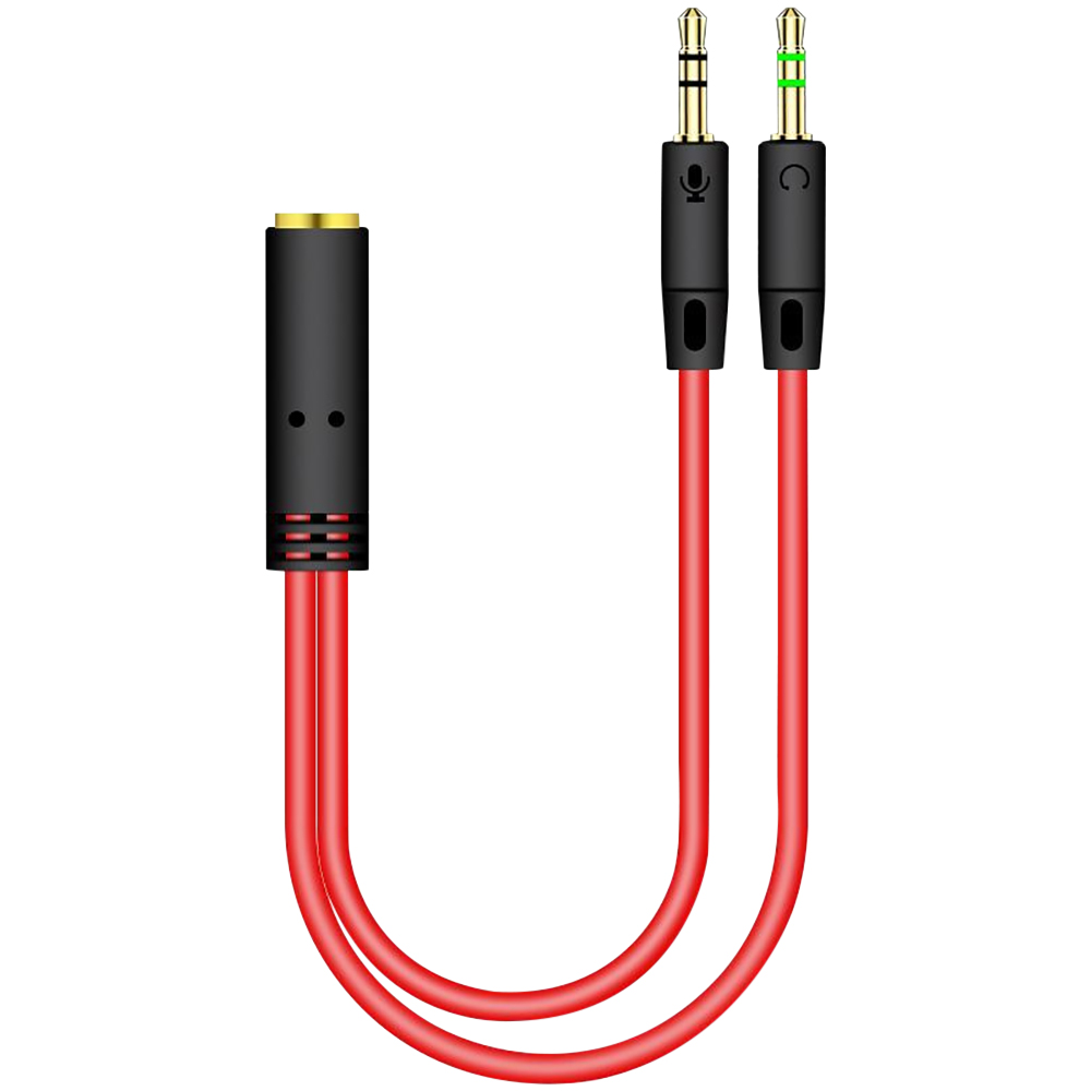 Разъем 3,5 мм, 2 штекера на 1  – обзор и цена Audio Splitter Y
