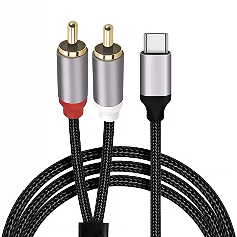 Аудиокабель USB C — 2 RCA, ауд – обзор и цена Earphone Splitter Jack